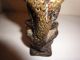 Antique Indian Carved Bronze Figure Shiva & Cobra Circa18th C Hindu Buddha India photo 5