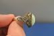 Vintage Chinese Silver Filigree Enamel Jade Jadeite Ring Rings photo 3
