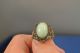 Vintage Chinese Silver Filigree Enamel Jade Jadeite Ring Rings photo 4