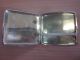 Antique Japanese Imperial Presentation Silver Cigarette Case With Case Boxes photo 3