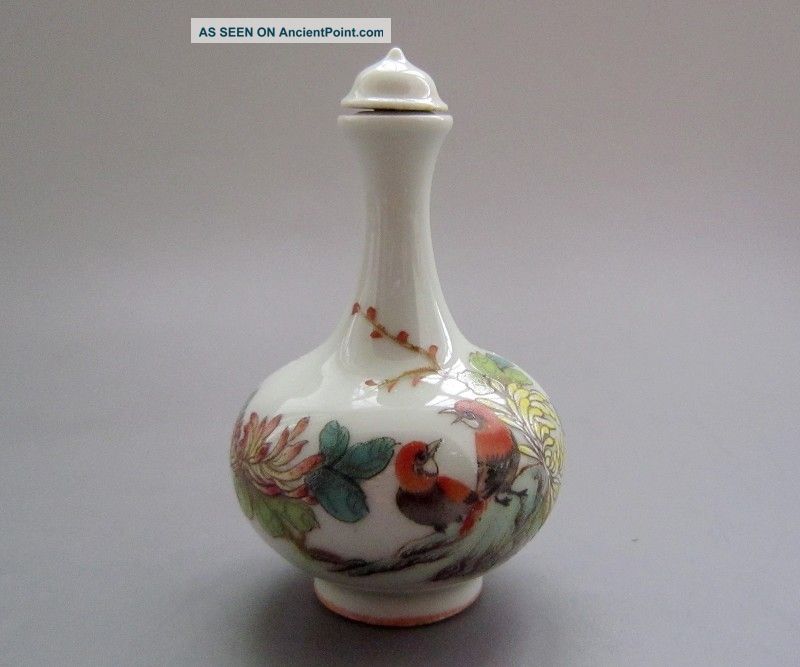 18 - 19th C.  Chinese Pastels,  Enamel Glaze Snuff Bottles 017 Other photo