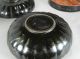 19th Chinese Melon Form Black Lacquer Box Boxes photo 11