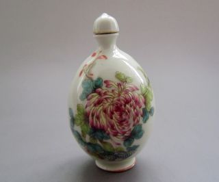 18 - 19th C.  Chinese Pastels,  Enamel Glaze Snuff Bottles 019 photo