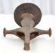1850s Antique Hand Crafted Iron Sword Handle Hilt India photo 3