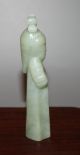 Ancient Chinese Old Hetian Jade Hand - Carved,  Statues (young Girl) Men, Women & Children photo 1