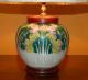 Chinese Famille Rose Cabbage Leaf Ginger Jar Lamp Butterflies Qing Pots photo 4