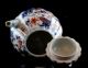 Perfect Lobbed Chinese Porcelain Cov.  Teapot Butterfly 18th Century.  3 Teapots photo 4