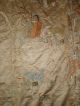 Stunning Large Chinese Antique Silk Embroidered Drape Panel Qing China 中国 Robes & Textiles photo 3