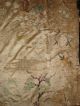 Stunning Large Chinese Antique Silk Embroidered Drape Panel Qing China 中国 Robes & Textiles photo 7