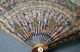 Very 19th Century Cantonese Chinese Brise Fan Lacquer Painting Fans photo 8