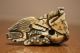 19th Cent Japanese Antique Meiji Netsuke,  Man With Turtle, Other photo 1