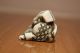 19th Cent Japanese Antique Meiji Netsuke,  Man With Turtle, Other photo 3