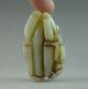 Fine Old Chinese Hetian Jade Carved Double Beast Carving Other photo 5