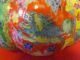 Antique Amazing L@@king Porcelain Chinese Unusual Enameled (pumkin Storage Jar) Other photo 4
