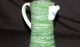 Antique Japanese Blue & White & Green Imari Chocolate Pot Lamp Meiji Ca.  1900 Bowls photo 2