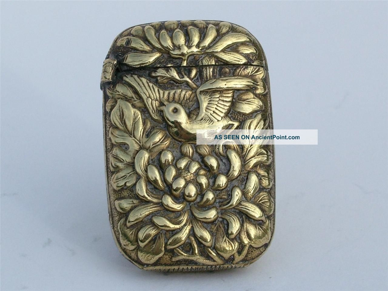 Antique Japanese Brass Vesta Other photo
