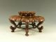 Chinese Carved Hardwood Stand 20thc Woodenware photo 2
