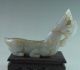 Old Chinese Hetian Jade Carved Dragon Carving Other photo 4