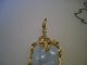 Gorgeous Antique Jade Pendant In 14 K Gold Setting Double Sided Design Necklaces & Pendants photo 5