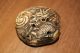 Japanese Antique Edo Period Signed Netsuke Authentic Old Carved Stag Antler Netsuke photo 3