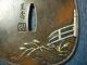 Japanese Tsuba Of The Katana / Samurai Sword / Nanban / Fuchi Kashira Menuki Tsuba photo 3