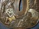 Japanese Tsuba Of The Katana / Samurai Sword / Nanban / Fuchi Kashira Menuki Tsuba photo 5