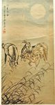 Chinese Scroll Painting: Three Goats Paintings & Scrolls photo 4