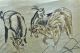Chinese Scroll Painting: Three Goats Paintings & Scrolls photo 5