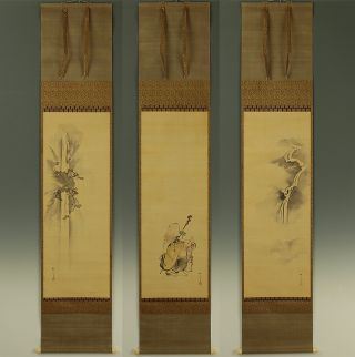 Hanging Scrolls : Kano Isenin Naganobu 