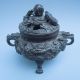The Thrift Chinese Qianlong Mark Kowloon Surrounded By Good Luck Incense Burner Incense Burners photo 4