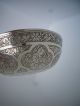 Magnificent Antique 19th C Persian Qajar Islamic Solid Silver Figural Dish Bowl Middle East photo 3