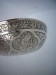 Magnificent Antique 19th C Persian Qajar Islamic Solid Silver Figural Dish Bowl Middle East photo 6