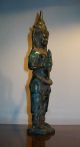 Antique Bronze Statue Of Khmer Apsara Celestial Nymph From Cambodia Other photo 2