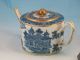 Antique Blue & White 18thc.  Chinese Export Tea Set Circa 1790 Teapots photo 2