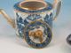 Antique Blue & White 18thc.  Chinese Export Tea Set Circa 1790 Teapots photo 4
