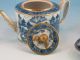 Antique Blue & White 18thc.  Chinese Export Tea Set Circa 1790 Teapots photo 4