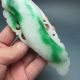 100% Natural Jadeite A Jade Hand - Carved Statues - - Ruyi/lingzhi&bat Nr/pc2350 Other photo 5
