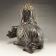 Chinese Bronze Statue - Buddhism Luohan Nr Incense Burners photo 6