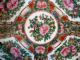 Antique Chinese Famille Rose (medallion) Porcelain Charger/plate Plates photo 1