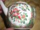 Antique Chinese Rose Medallion Mini Small Teapot 19th Century Plates photo 3