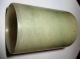 19th Century Chinese White - Green Jade Cylinder Vase 2 3/4 X 2 Inches Vases photo 7