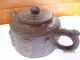 Old Chinese Yixing Zisha Teapot W Immortals Signed 3 Stamp Scholar Work Of Art Teapots photo 3