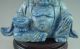560g Antique Chinese Lapis Lazuli Carved Buddha Statue Other photo 2