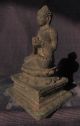 Highly Rare Bronze Buddha In Amaravati Style,  8th Or 9th Century Statues photo 2