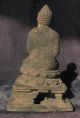 Highly Rare Bronze Buddha In Amaravati Style,  8th Or 9th Century Statues photo 3