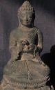 Highly Rare Bronze Buddha In Amaravati Style,  8th Or 9th Century Statues photo 5