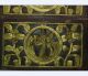 Pair Of Antique Chinese Gold Gilt Wood Panel With Opera Characters Other photo 2
