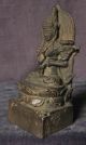 Highly Rare Kediri Style Bronze Of Prajnaparamita Statues photo 2