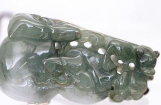 Solid Chinese Jade Piece With Certificate Of Authenticity photo