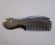 Chinese 100% Ox Horn Carved Phoenix Comb Nr Other photo 3